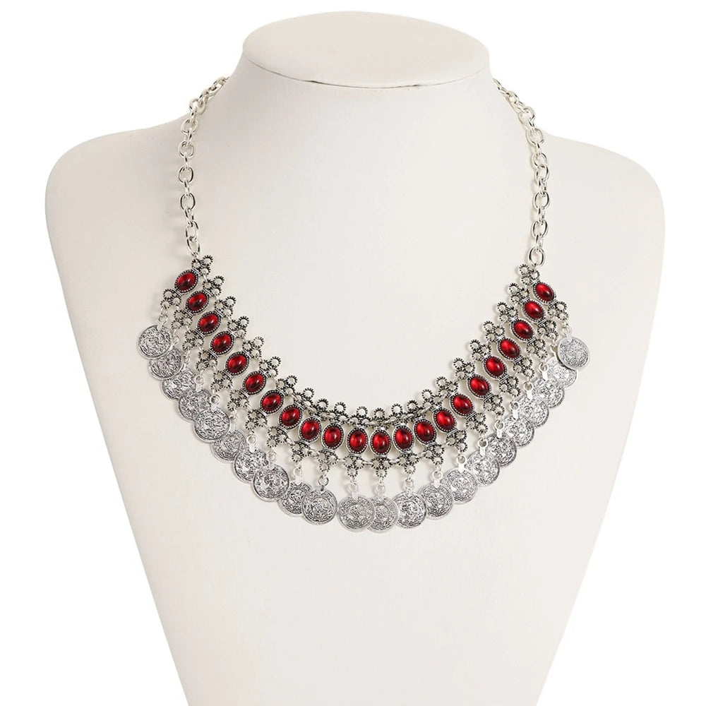 Turkish Ethnic Coin Tassel Head Chain | Inspired by Esra Bilgiç