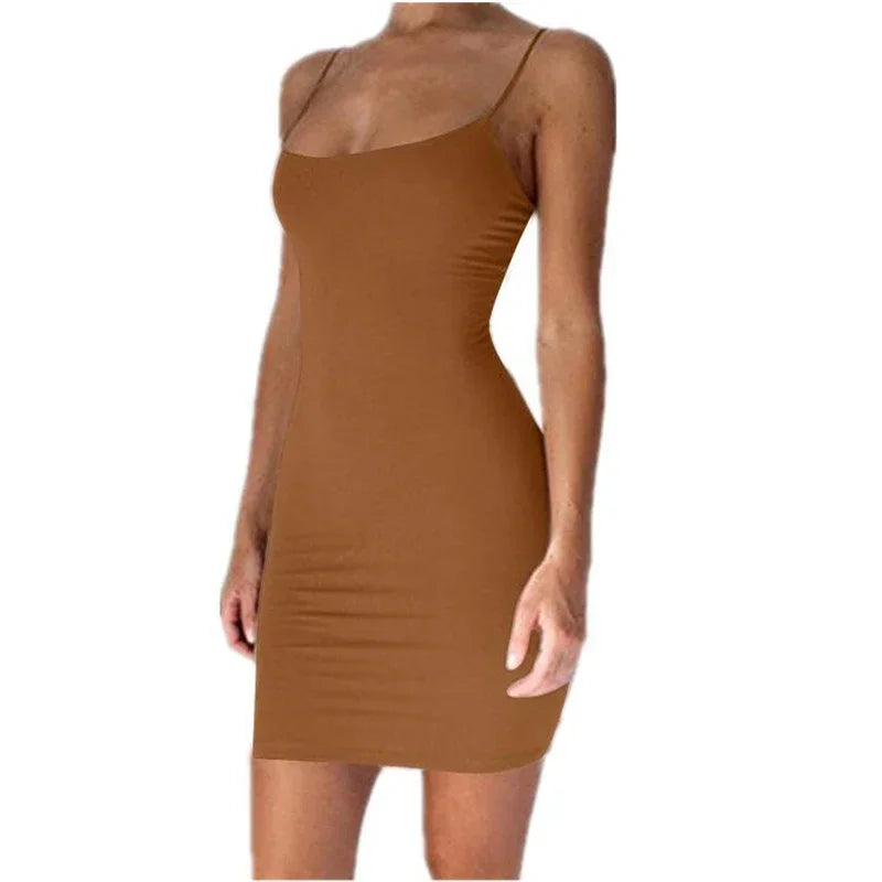 Bodycon Spaghetti Strap Mini Dress | Inspired by Ningning