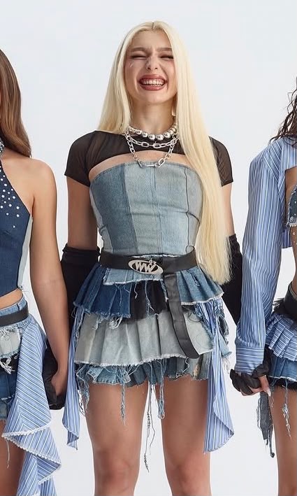 Denim Two-Piece Set | Suzy