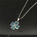 Color-Change Butterfly Enamel Pendant Necklace | Inspired by Rosé