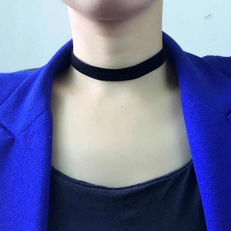 Black Velvet Choker Necklace Women Harajuku Gothic Statement Necklace Female Jewelry Party Wedding Gifts