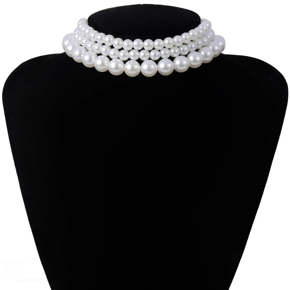 Pearl Layered Necklace | Meri