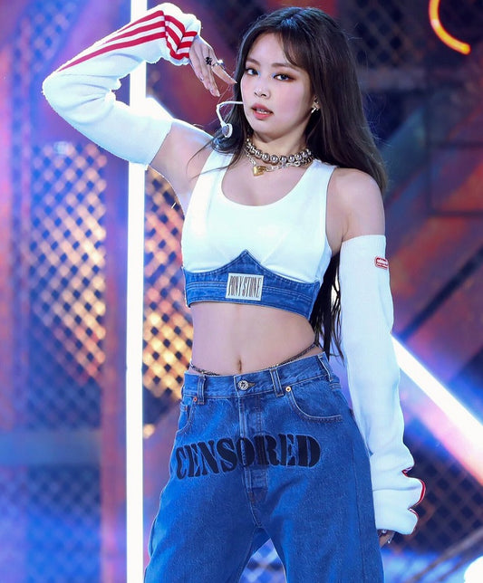 Spring Korean Fashion Patchwork New Sexy Women T-Shirt Off Shoulder Rib Knitted Wild Streetwear Letter Slim Female Top