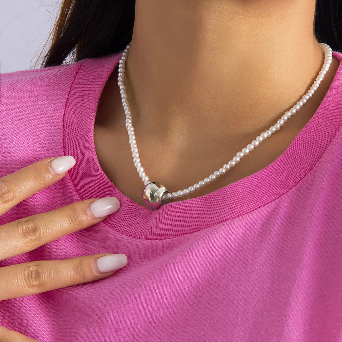 Pearl Layered Necklace | Meri