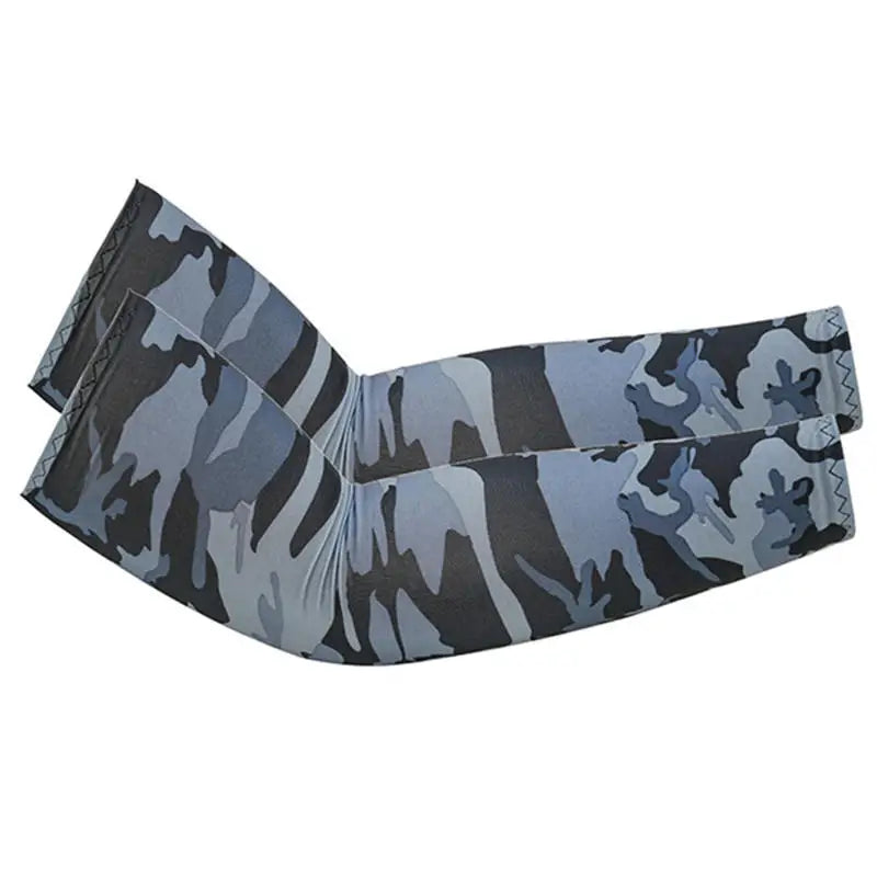 1Pair Arm Sleeves Summer Sun UV Protection Ice Cool Cycling Running Fishing Climbing Driving Arm Cover Warmers For Men Women