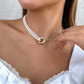 Elegant Pearl Choker Necklace | Asli