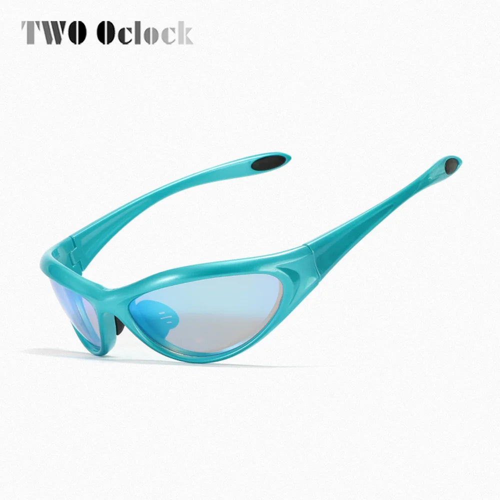 Ladies Trend Sun Glasses 2025 Fashion Designer Women's Sunglasses Y2K Sport Man UV400 Eyewear Female Shades Pink White Oculos
