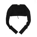 Drawstring Knit Mesh Cardigan Cover-Up | Inspired by Wonyoung