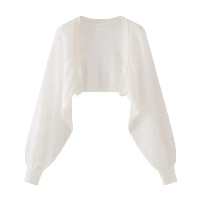 Ice Silk Knit Sun-Proof Cardigan Shawl | Inspired by Wonyoung
