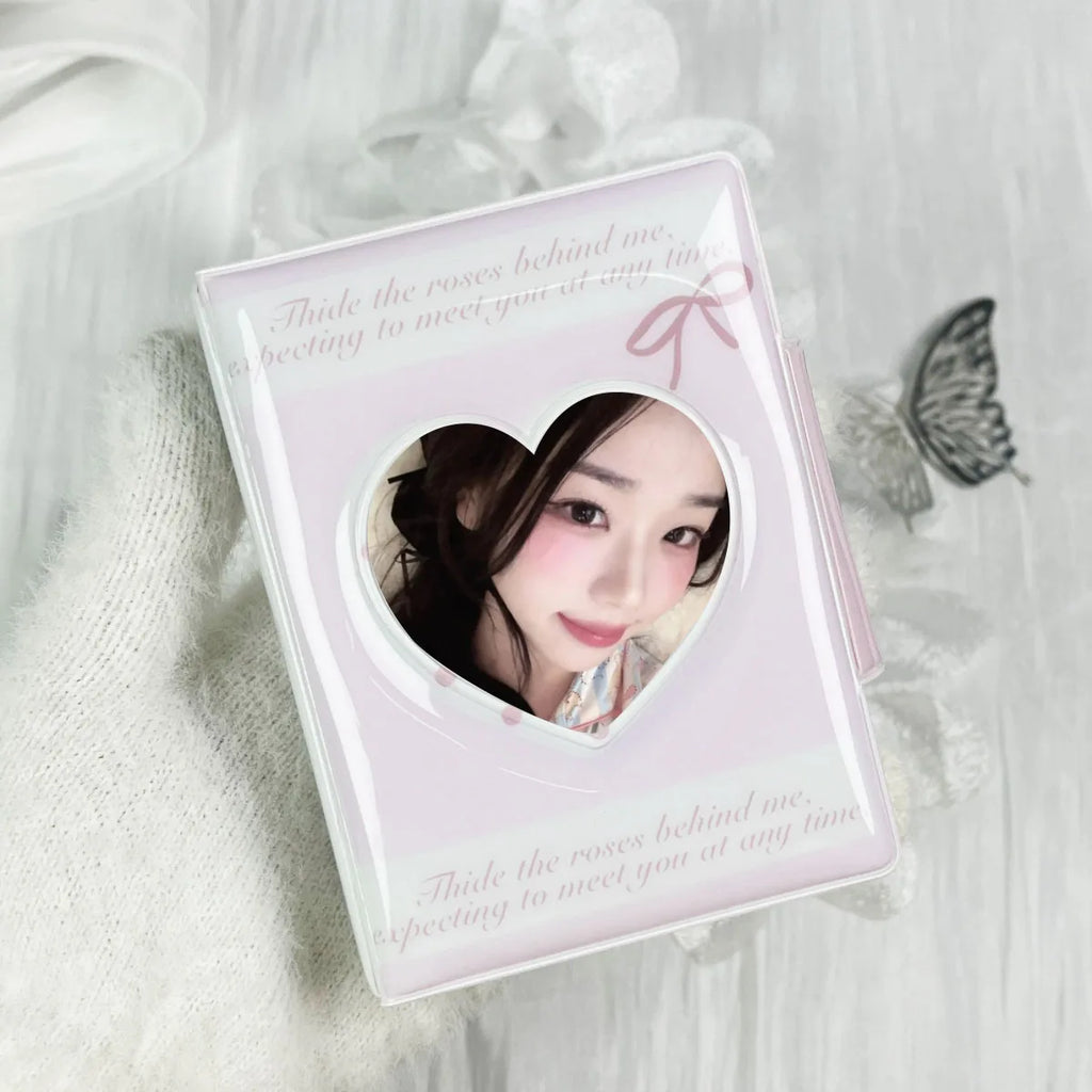Rose Butterfly K-pop Photocard Album