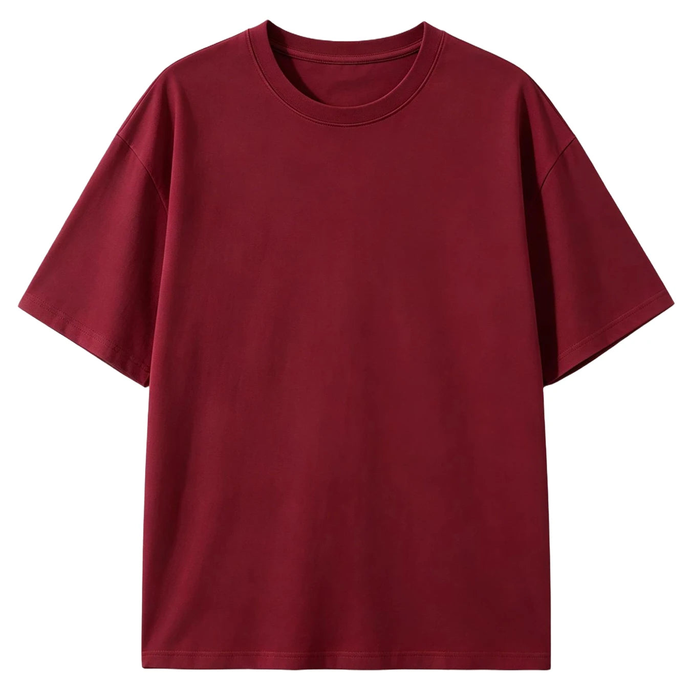 Solid DailyTee Family Korean Style T-Shirt Women Cotton Y2K Crewneck T Shirts All-Match Summer Clothing Comfortable Loose Top