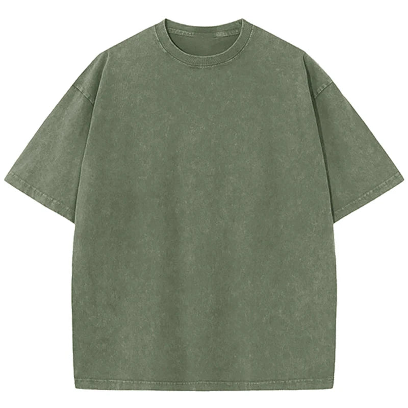 Washed Vintage O-Neck T-Shirt | Inspired by Hande Erçel
