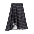 Plaid Asymmetrical Midi Skirt | Inspired by Hande Erçel