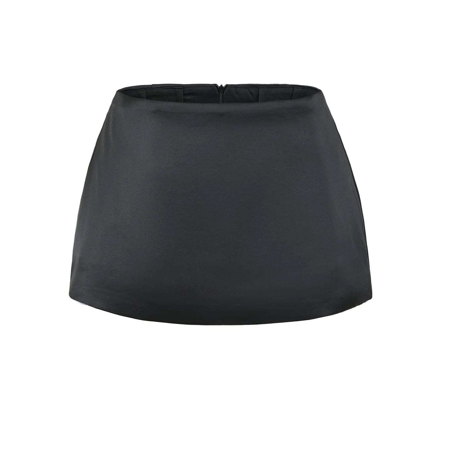 7 colors Y2K Polka Dot Print Satin Low Waist Mini Skirt With shorts lining Sexy A-line Package Hips Short Skater Party Bottom