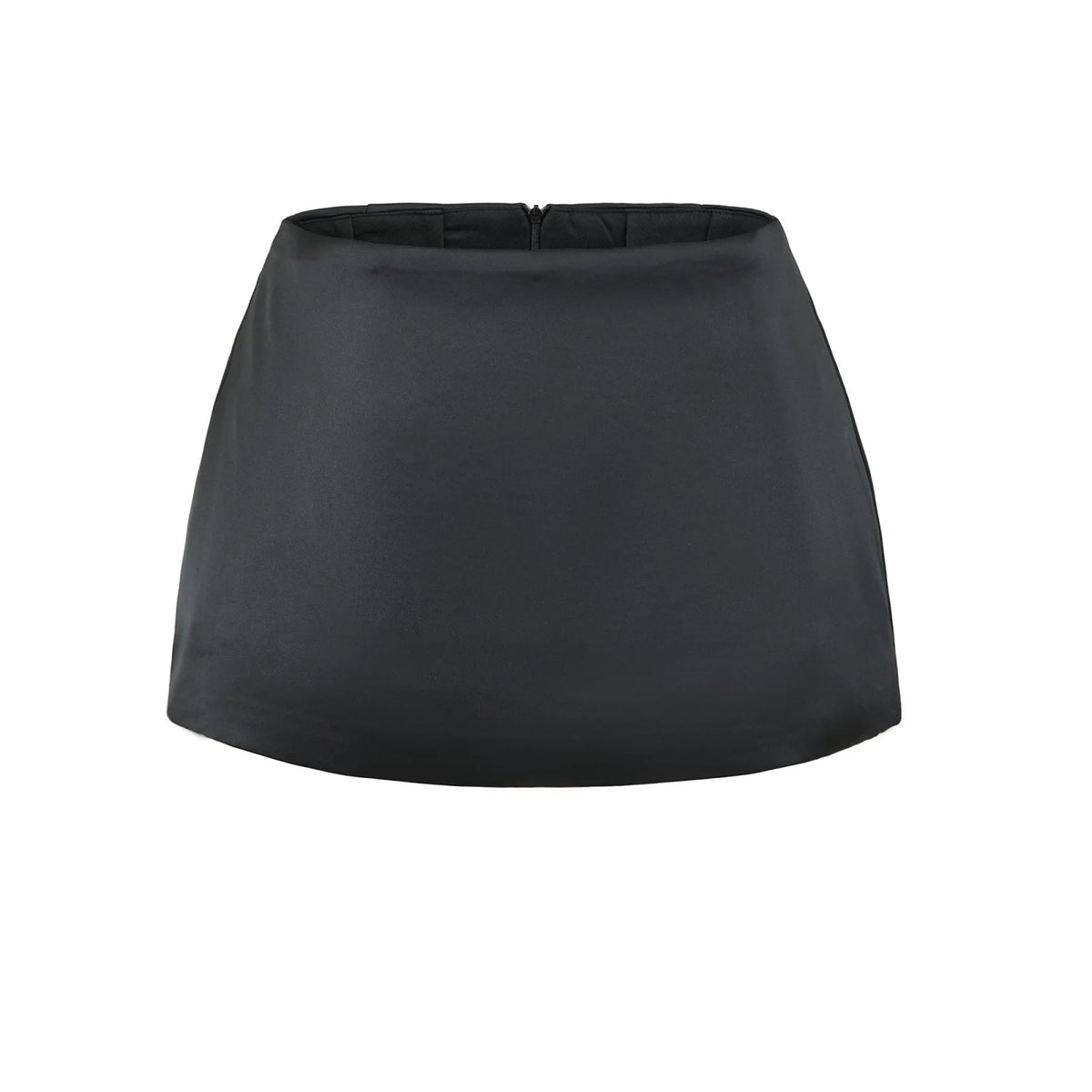 Polka Dot Satin Mini Skirt | Suzy