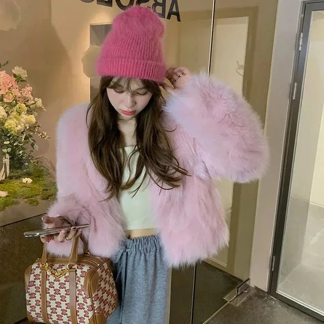 Faux Fur Coat | Meri