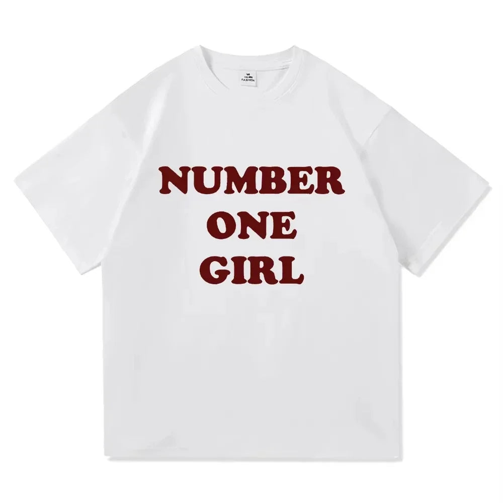 Rosé New Album Number One Girl Same T Shirt Men/women Kids Clothing Harajuku Tops Y2k Unisex High Quality Tees Graphic Clothes