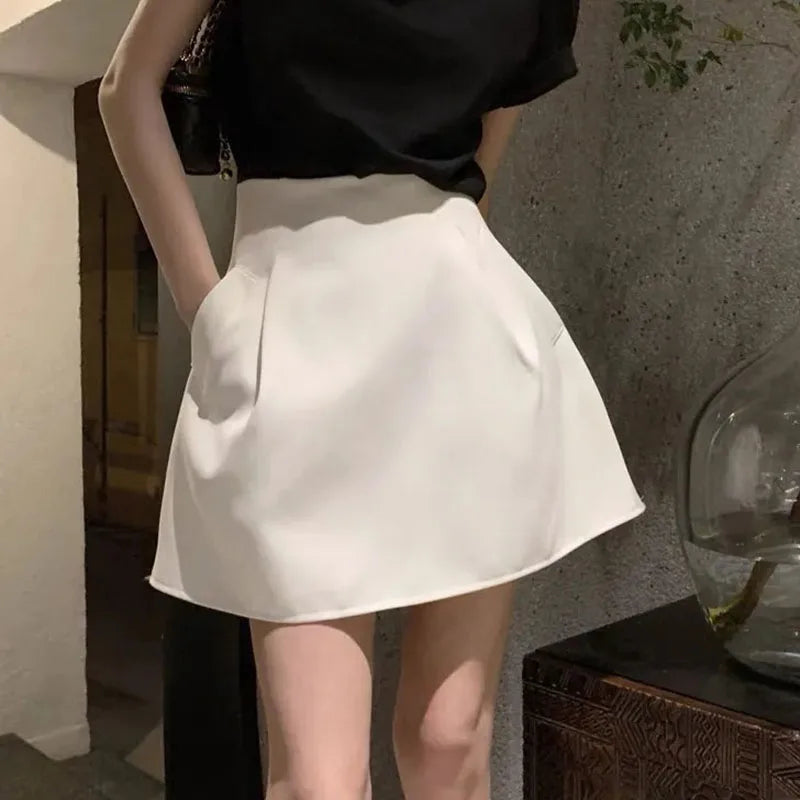 High Waist Puffy A-Line Mini Skirt | Inspired by Neslihan Atagül