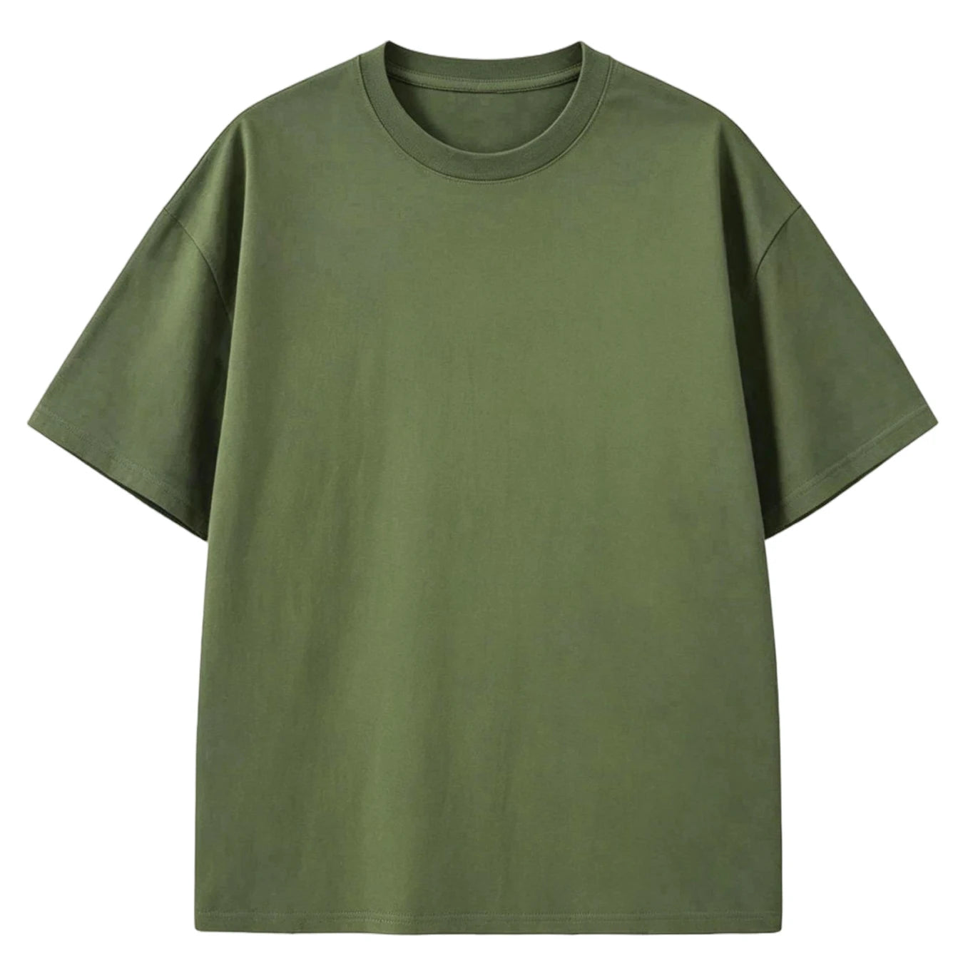 Solid DailyTee Family Korean Style T-Shirt Women Cotton Y2K Crewneck T Shirts All-Match Summer Clothing Comfortable Loose Top