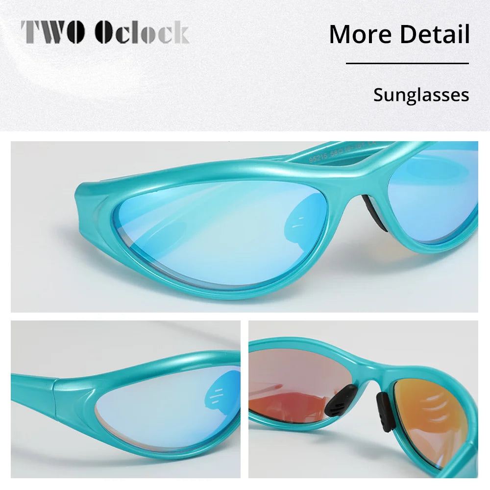 Ladies Trend Sun Glasses 2025 Fashion Designer Women's Sunglasses Y2K Sport Man UV400 Eyewear Female Shades Pink White Oculos