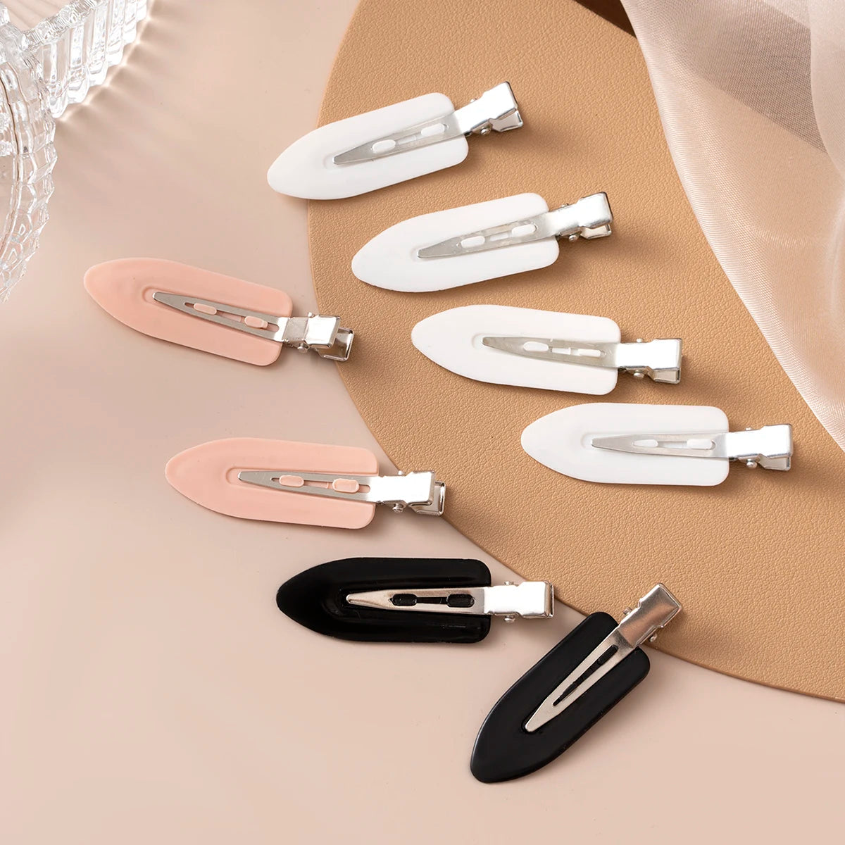 Seamless Rhinestone Hair Clips Set (10pcs) | Inspired by Hande Erçel