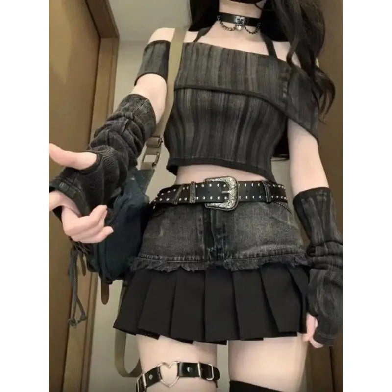 Denim Mini Skirt | Esra