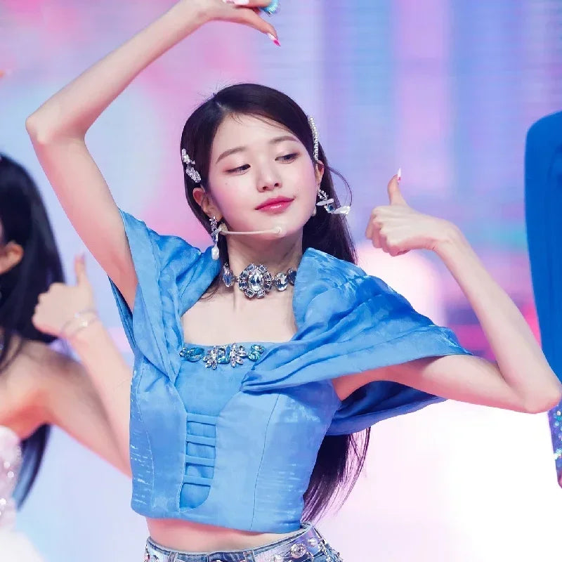 Strapless Crop Top & Mini Skirt Set | Inspired by Wonyoung