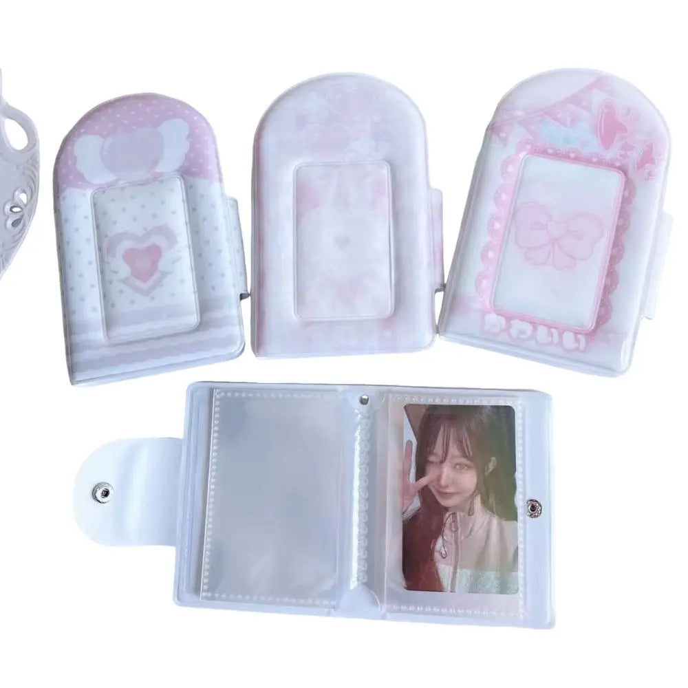 Pink K-Pop Photocard Binder