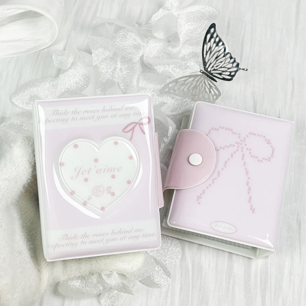 Rose Butterfly K-pop Photocard Album