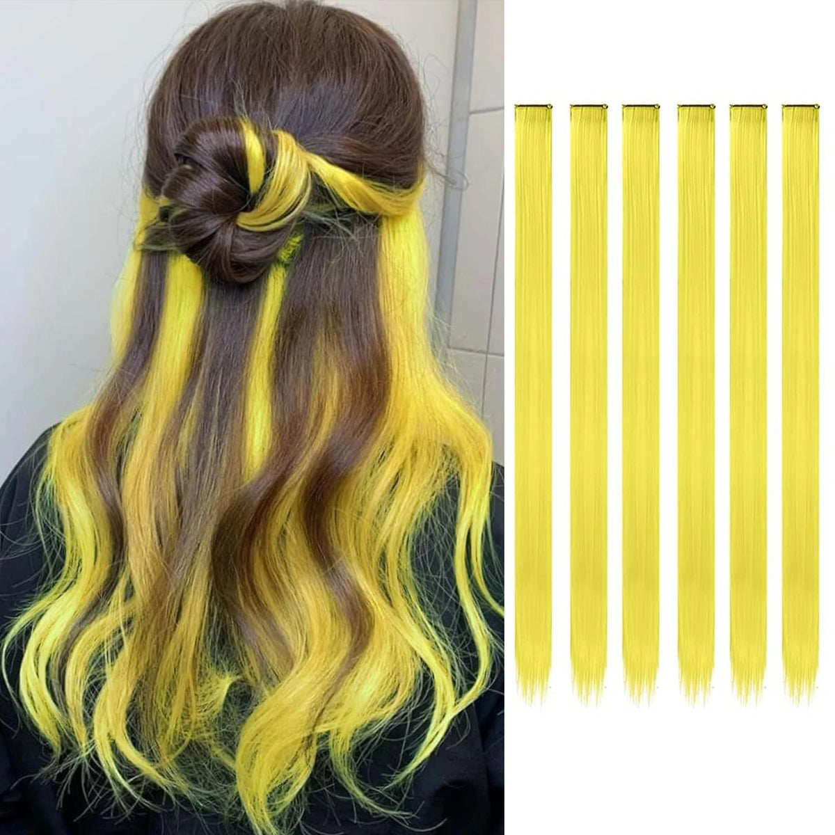Colored Clip-in Hair Extensions | Inspired by Zeynep Oktay