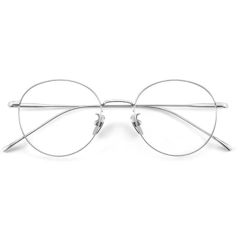 Round Titanium Glasses Frame | Inspired by Giselle