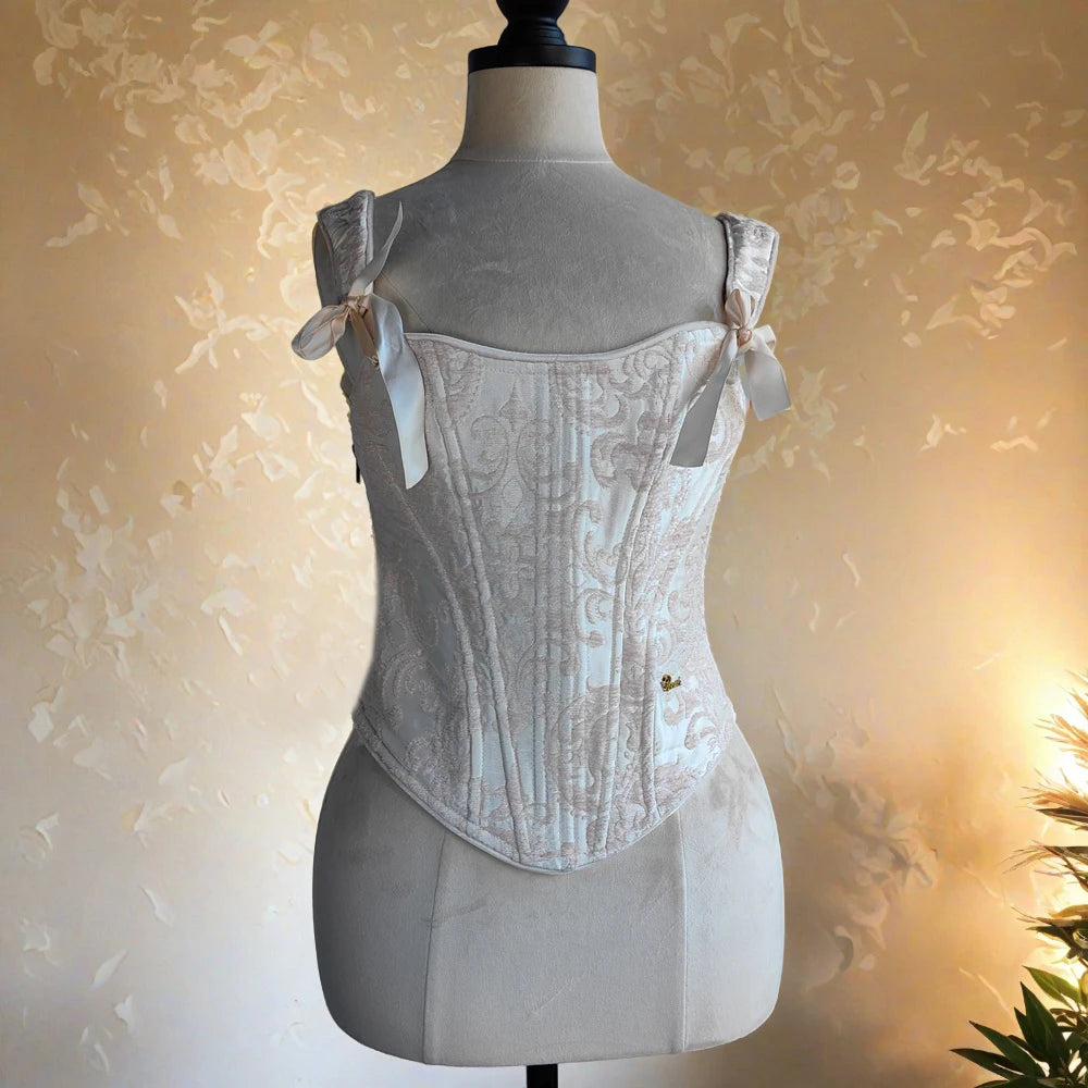 Lace-Up Corset Bustier | Inspired by Şeyma