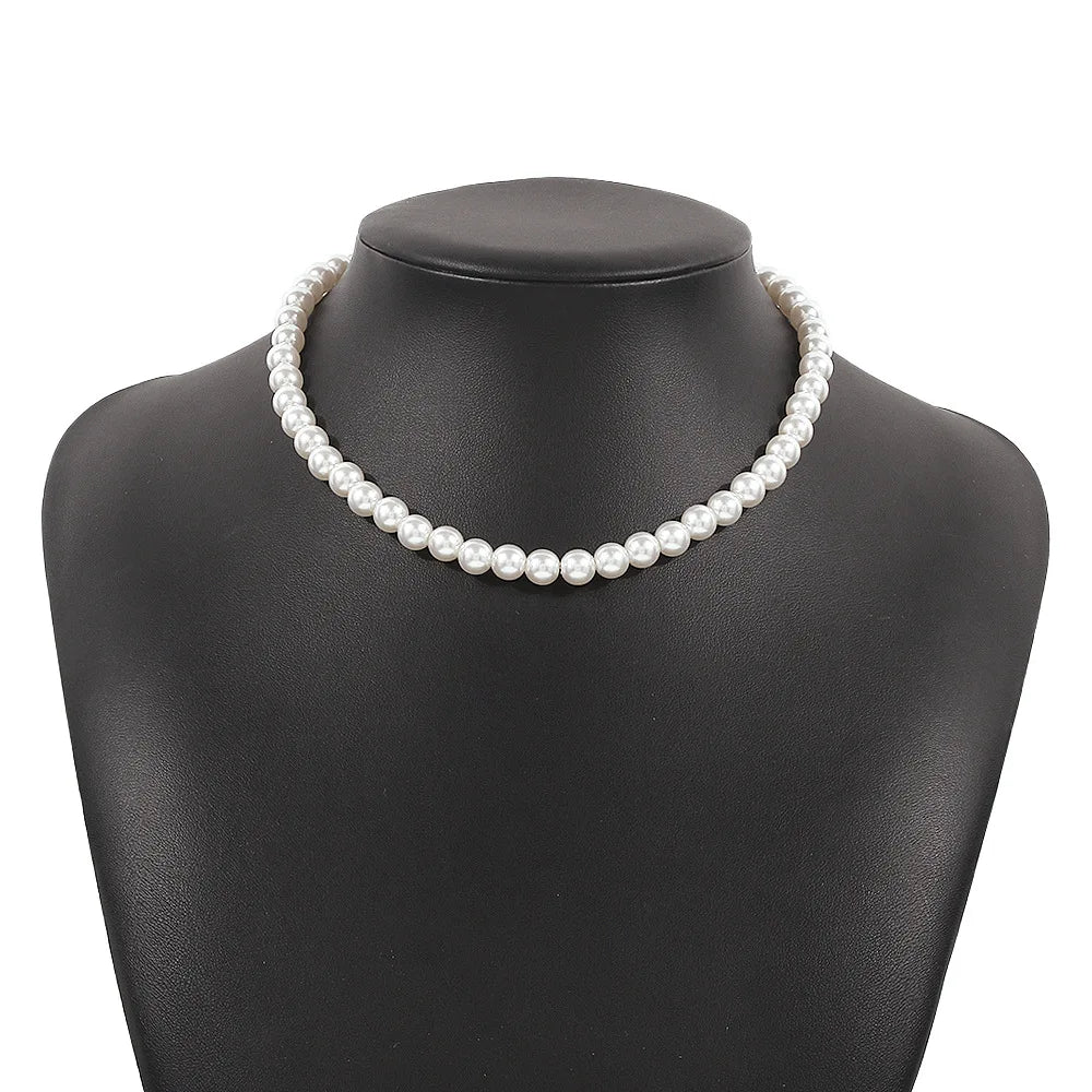 Elegant Pearl Choker Necklace | Asli