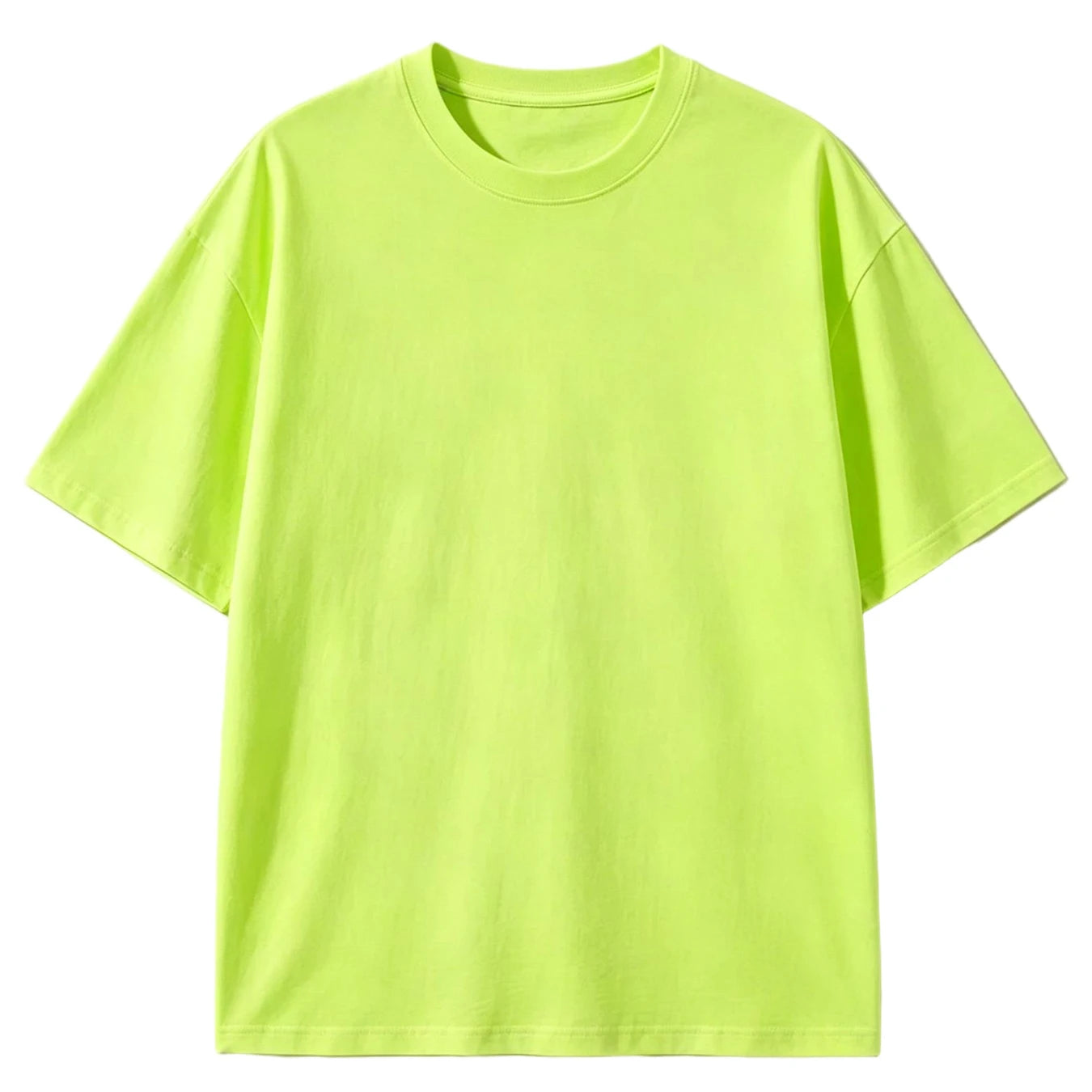 Solid DailyTee Family Korean Style T-Shirt Women Cotton Y2K Crewneck T Shirts All-Match Summer Clothing Comfortable Loose Top
