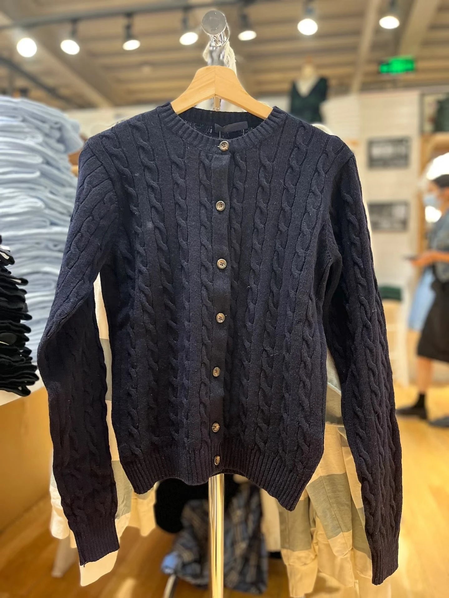Twisted Flower Solid Sweater Cardigan Autumn Long Sleeve O-neck Single Breasted Cotton Knitwear Casual All-match Sweet Sweaters