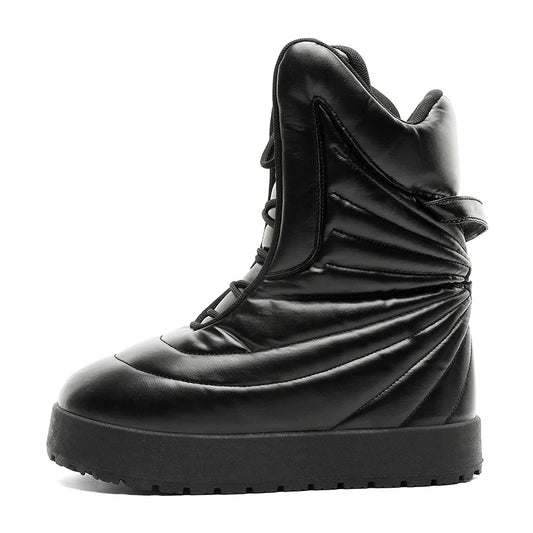 Men Boots 2025 New Winter Slippers Warm Men Shoes Waterproof Non-Slip Plush Sneakers Male Tenis Shoes Boots Men Sneakers Winter