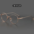 Round Titanium Glasses Frame | Inspired by Giselle