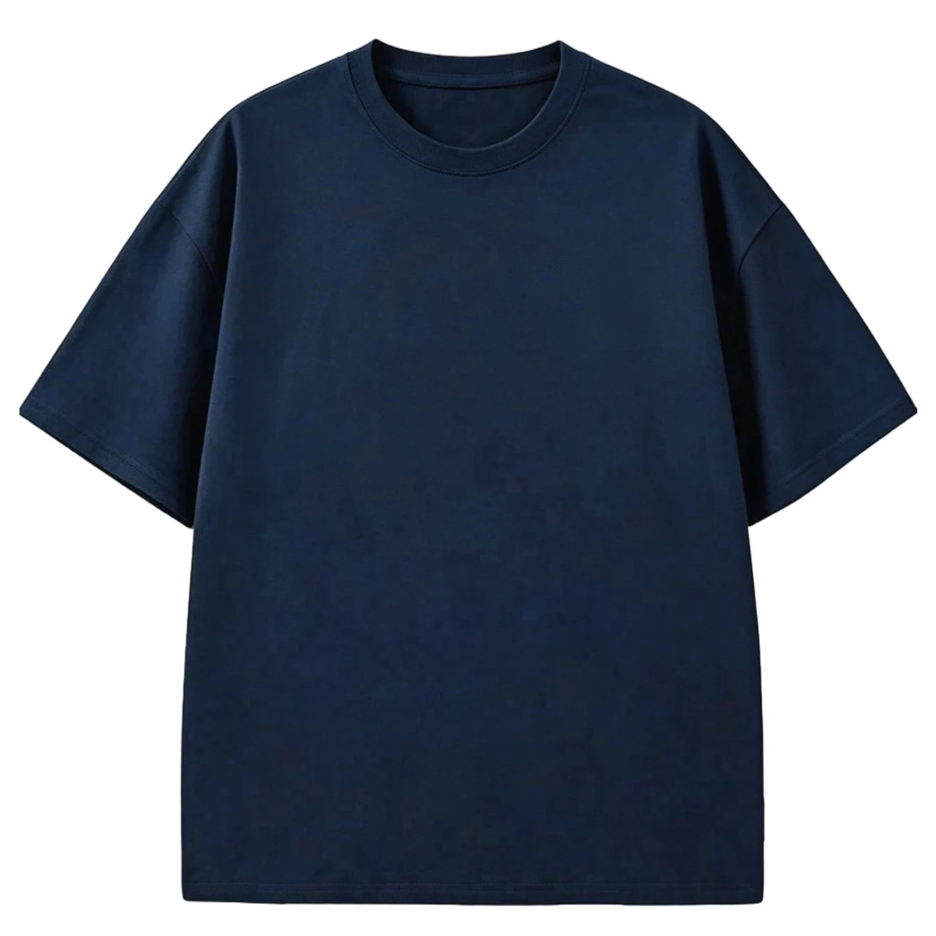 Solid DailyTee Family Korean Style T-Shirt Women Cotton Y2K Crewneck T Shirts All-Match Summer Clothing Comfortable Loose Top