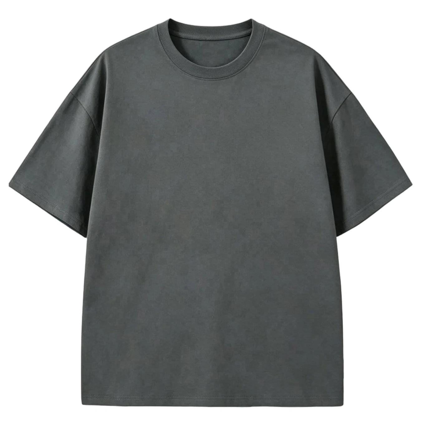 Solid DailyTee Family Korean Style T-Shirt Women Cotton Y2K Crewneck T Shirts All-Match Summer Clothing Comfortable Loose Top