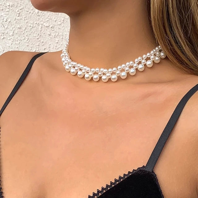 Pearl Layered Necklace | Meri