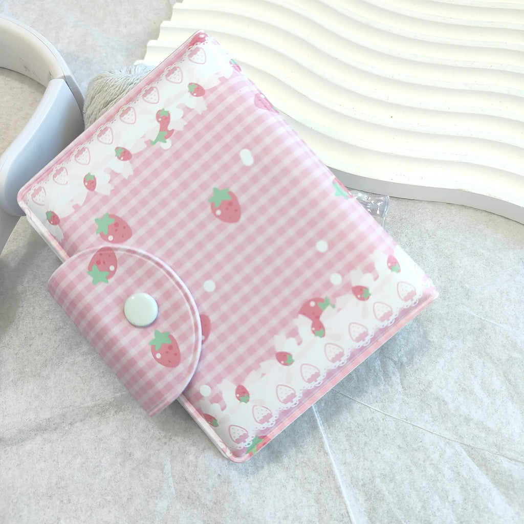 Cute Strawberry K-pop Photocard Album