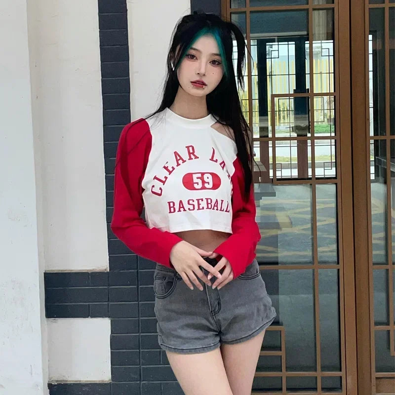 K-pop Idol Outfit Women Crop Tops Jazz Dancewear Streetwear Hip Hop Clothes Stage Costume Festival Clothing Dancer Outfit 2025