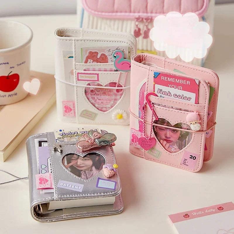 Heart Shaped Mini Ring Binder