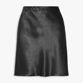 High Waist Acetate Satin Slim A-Line Mini Skirt | Inspired by Neslihan Atagül