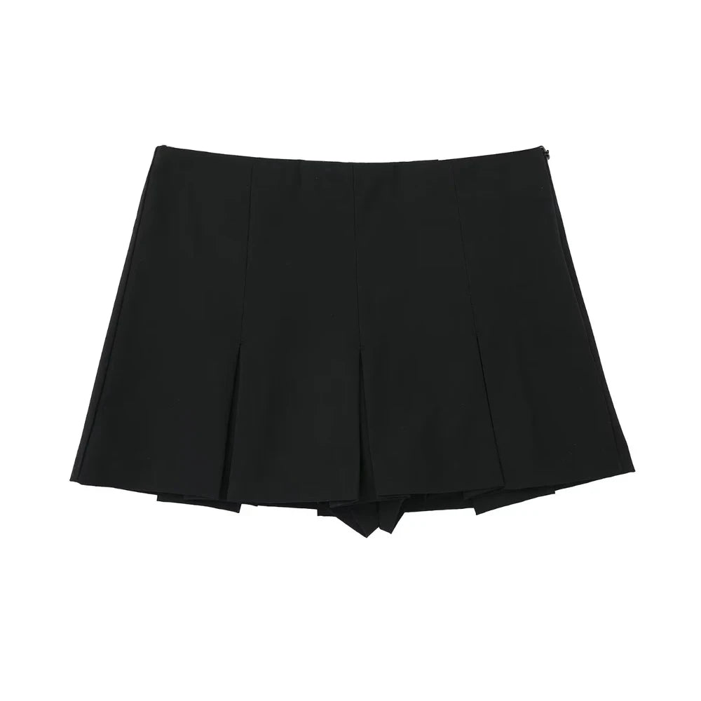 High-Waist Pleated Skort | Inspired by Hande Erçel