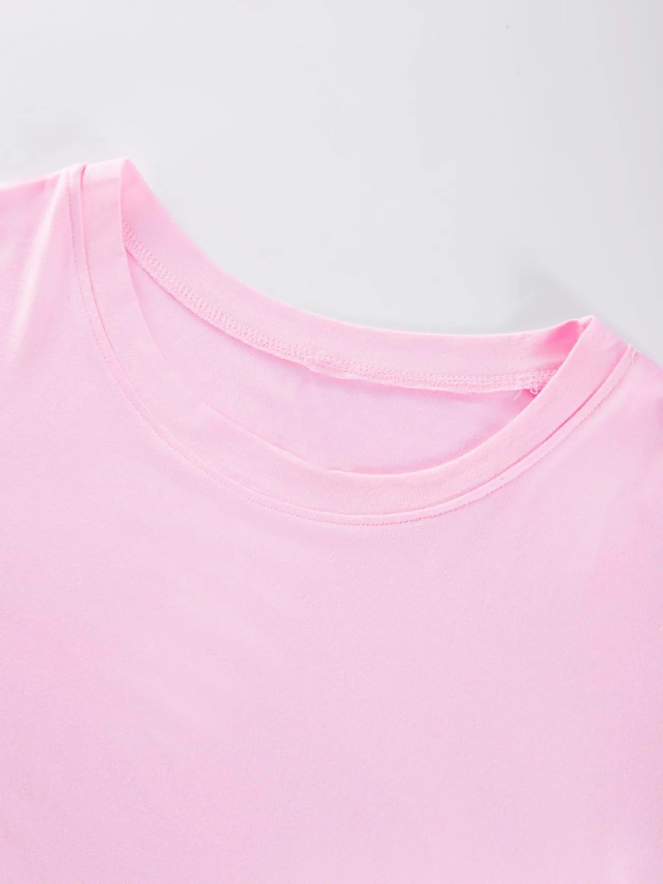 Solid Color Korean Dancing Women'S Crop T-Shirt Summer Casual T Shirt Tight Cotton Top Crewneck Y2K Breathable Streetwear