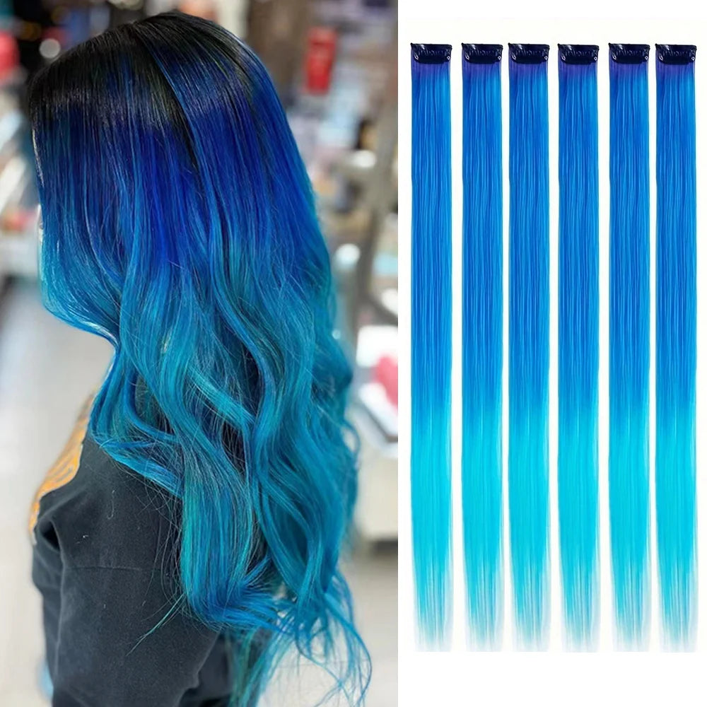 Colored Clip-in Hair Extensions | Inspired by Zeynep Oktay