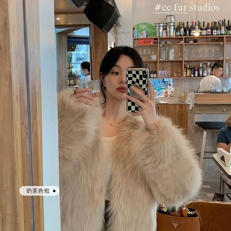 Faux Fur Coat | Meri