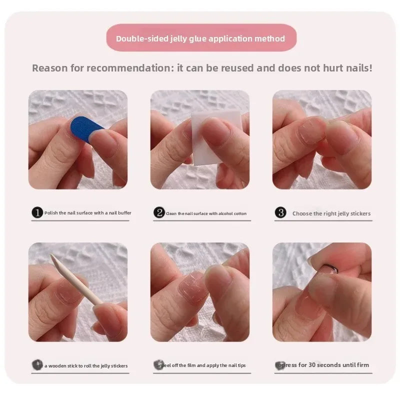 10PCS Musical Notes Retro Vintage Nail Art Y2K Gyaru French Handmade Press on Nails 3D Rose Lock Bow Pink Fake Nails Cute