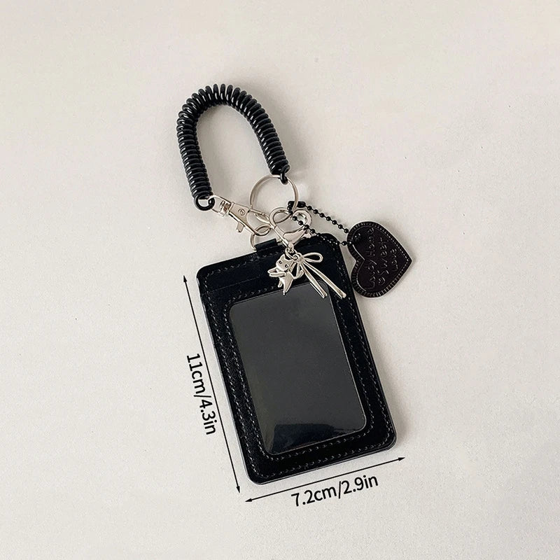 Kpop Photocard Holder Binder Photo Card Holder 3inch Idol Binder Photocard Display Keychain Protective Cover Photo Albums